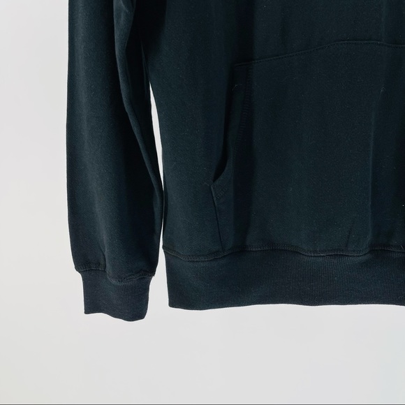 Black NASA Hoodie w/ Rainbow Logo, Planet Earth, Fleece-Lined - Picture 4 of 6